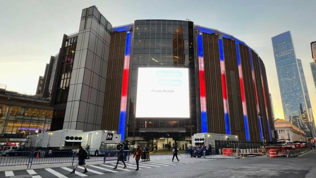 Comerciantes piratas afuera del Madison Square Garden reciben una orden de restricción luego de la demanda de MSG Sports
