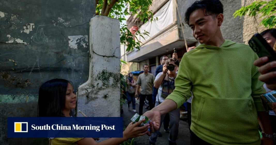 Con ayuda de su propia marca, Gibran de Indonesia roba una página del libro de jugadas de Widodo
