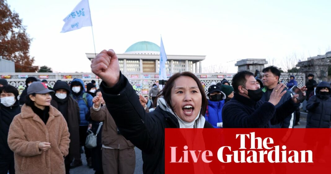 Crisis de Corea del Sur en vivo: el presidente Yoon enfrenta pedidos de juicio político en medio de protestas por la ley marcial
