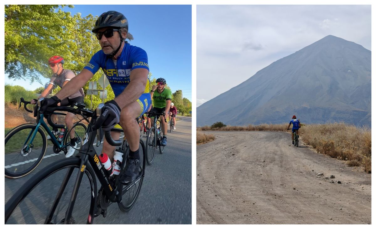 De Perú a Ucrania: 'Mis amigos motociclistas están cabreados porque paso mucho tiempo en bicicleta'
