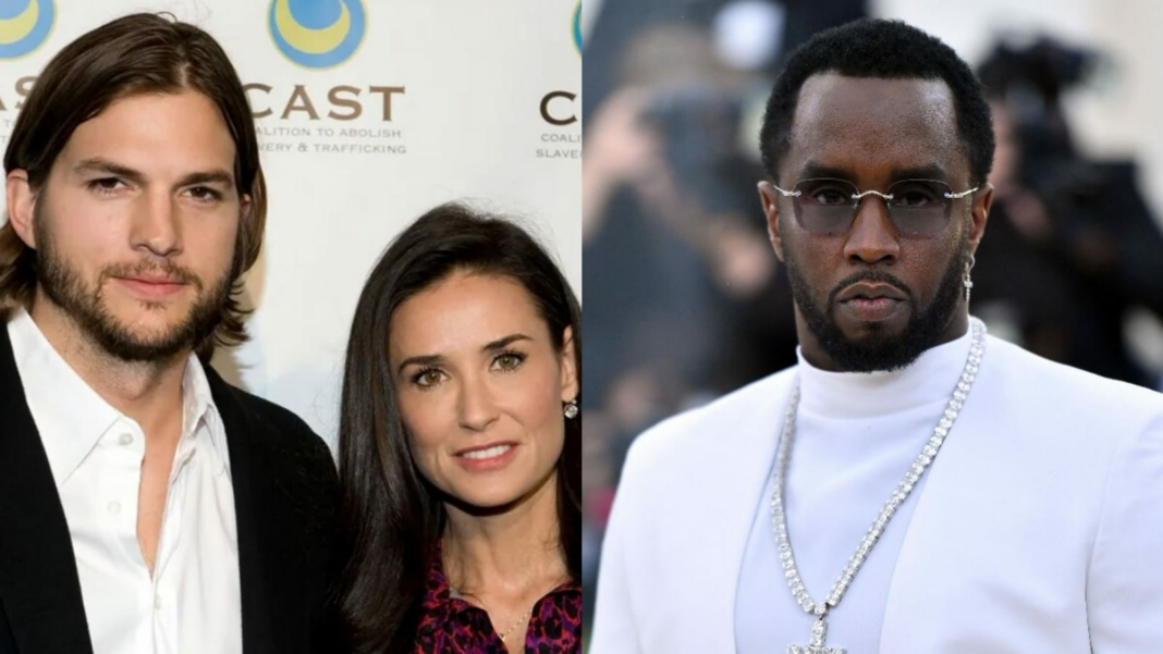 Demi Moore merece un 'gran agradecimiento' de Ashton Kutcher por este motivo de Diddy
