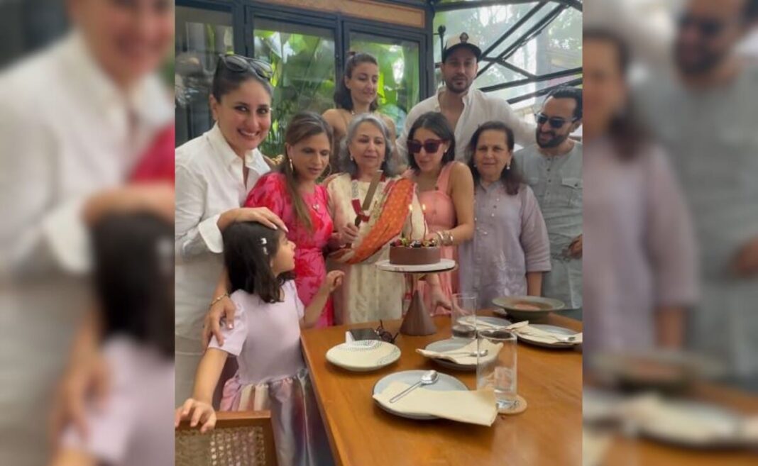 Dentro del Fam-Jam anual de cumpleaños de Sharmila Tagore con Saif Ali Khan-Kareena Kapoor, Soha Ali Khan-Kunal Kemmu y otros
