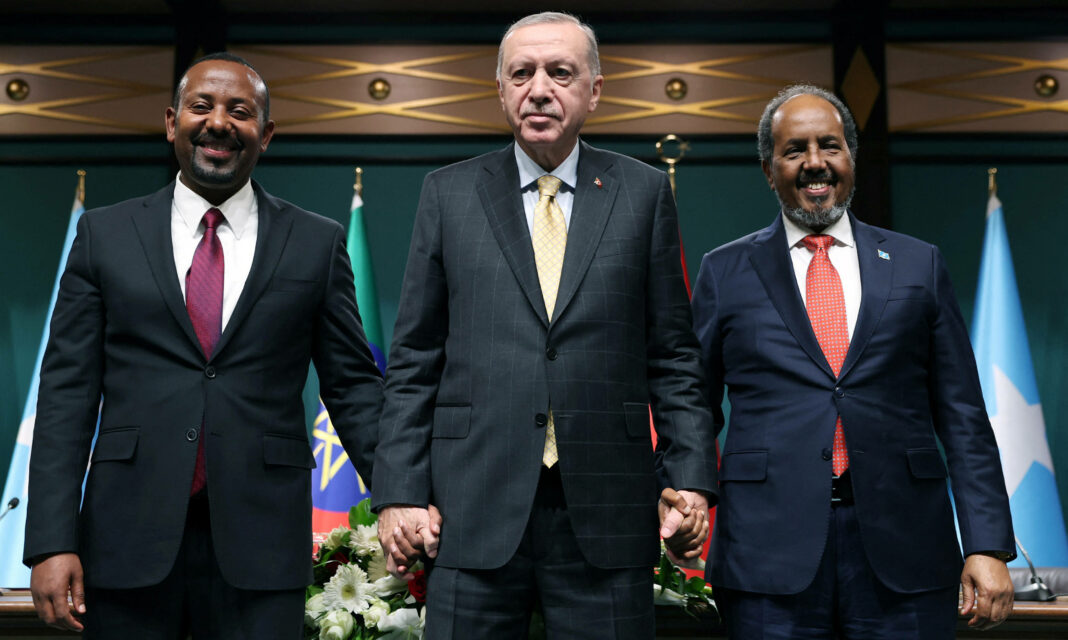 Dentro del acuerdo entre Somalia y Etiopía respaldado por Turquía
