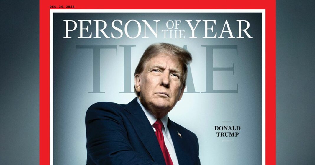 Donald Trump nombrado Persona del Año por Time
