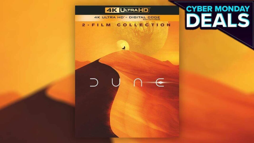 Dune 4K Movie Box Set cae al mejor precio hasta ahora en Amazon para el Cyber ​​​​Monday
