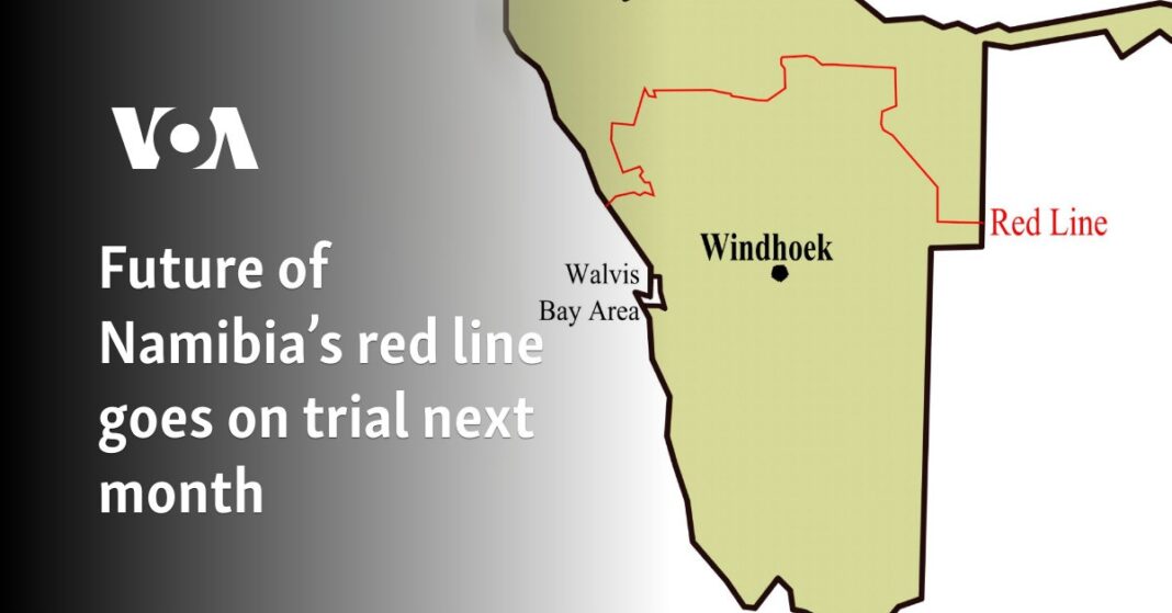 El futuro de la línea roja de Namibia se pondrá a prueba el próximo mes
