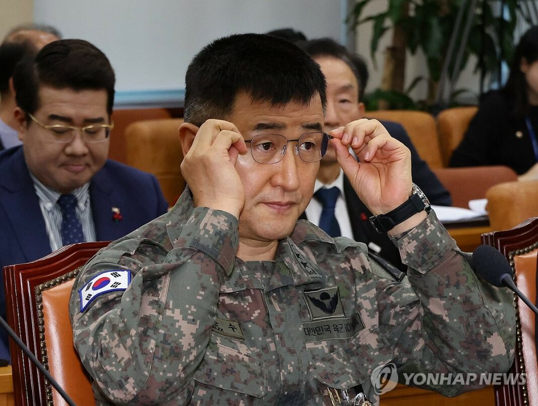 Army chief who served as martial law commander says he offered to resign