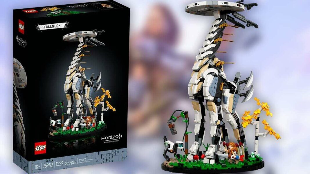 El juego de Lego Horizon Forbidden West Tallneck cuesta $ 63 en Amazon para el Cyber ​​​​Monday
