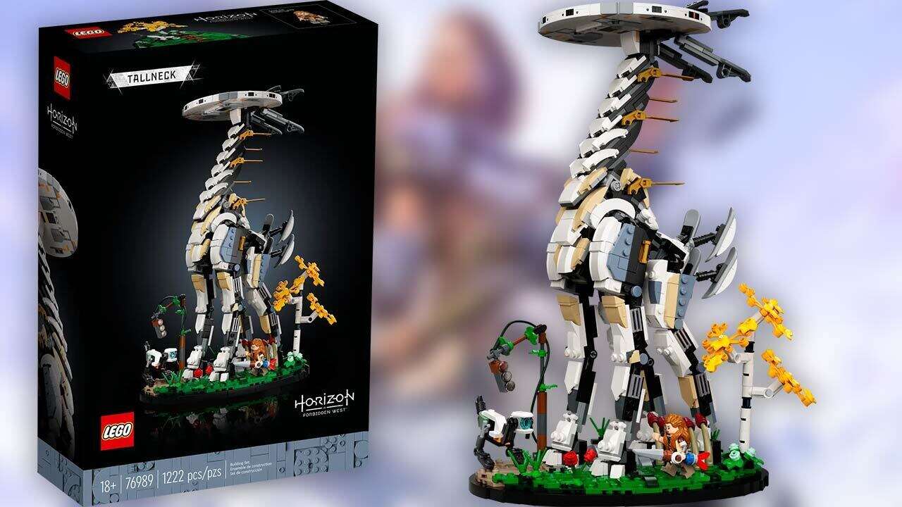 El juego de Lego Horizon Forbidden West Tallneck cuesta $ 63 en Amazon para el Cyber ​​​​Monday
