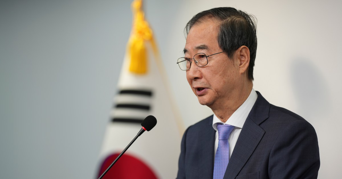 El presidente interino de Corea del Sur se enfrenta a un voto de destitución mientras la moneda se desploma
