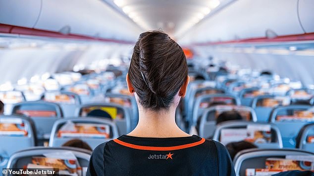 Un pasajero perturbador en un vuelo de Jetstar que viajaba de Brisbane a Perth obligó al vuelo a dar marcha atrás (imagen de archivo)