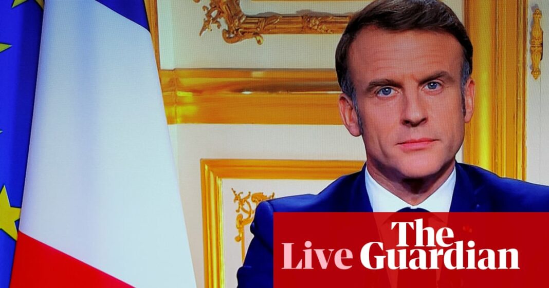 Emmanuel Macron promete permanecer como presidente francés y nombrará un nuevo primer ministro en unos días, como sucedió
