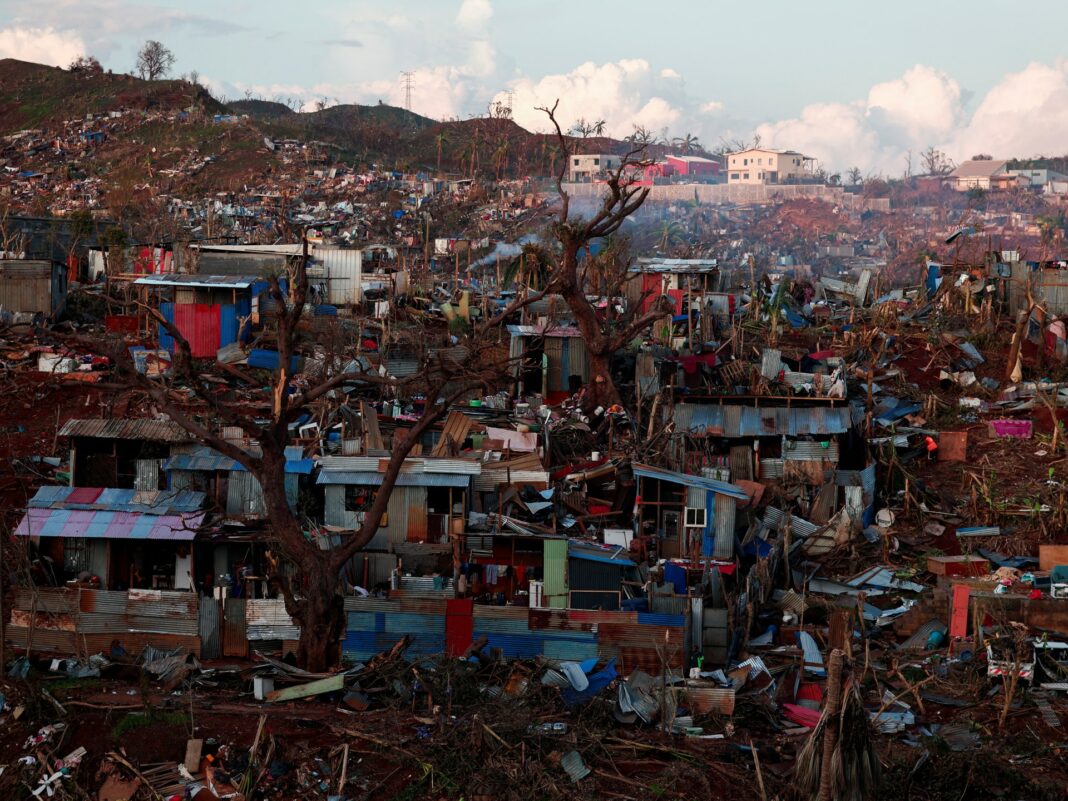 Fotos: Después del ciclón Chido en Mayotte
