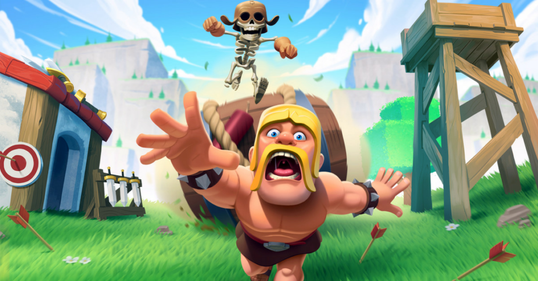 Promotional art for Clash of Clans.