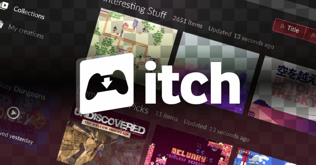 The Itch indie store