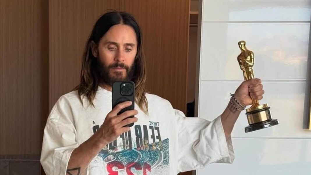 Jared Leto encuentra su Oscar 2014 años después de perder misteriosamente el codiciado premio
