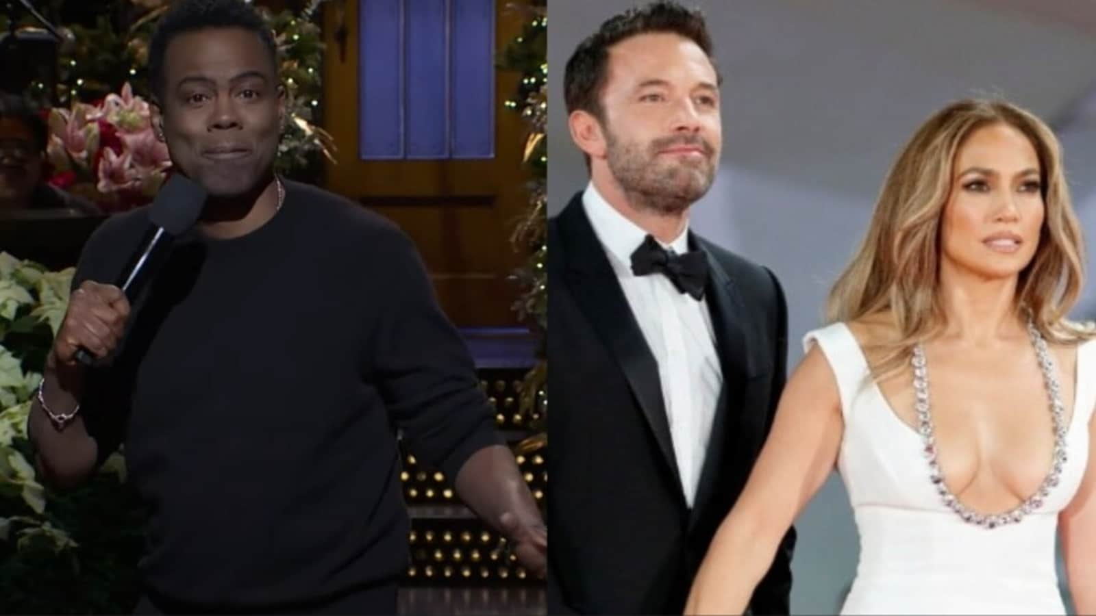 "Jennifer López se volverá a casar con Ben Affleck para poder quedarse en el país", bromea Chris Rock en SNL
