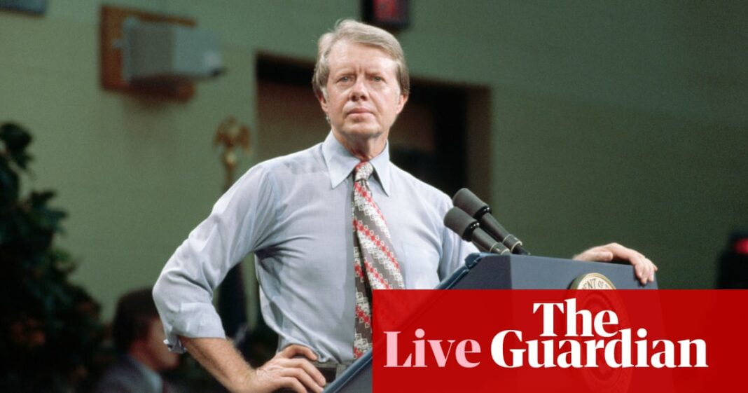 Jimmy Carter, ex presidente de Estados Unidos e incansable defensor de los derechos humanos, muere a los 100 años – últimas actualizaciones
