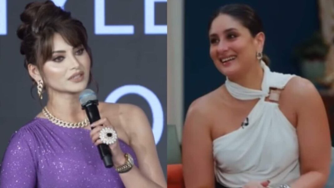 Kareena Kapoor reacciona a la divertida edición de su 'hablando' con Urvashi Rautela sobre el contenido de la Generación Z
