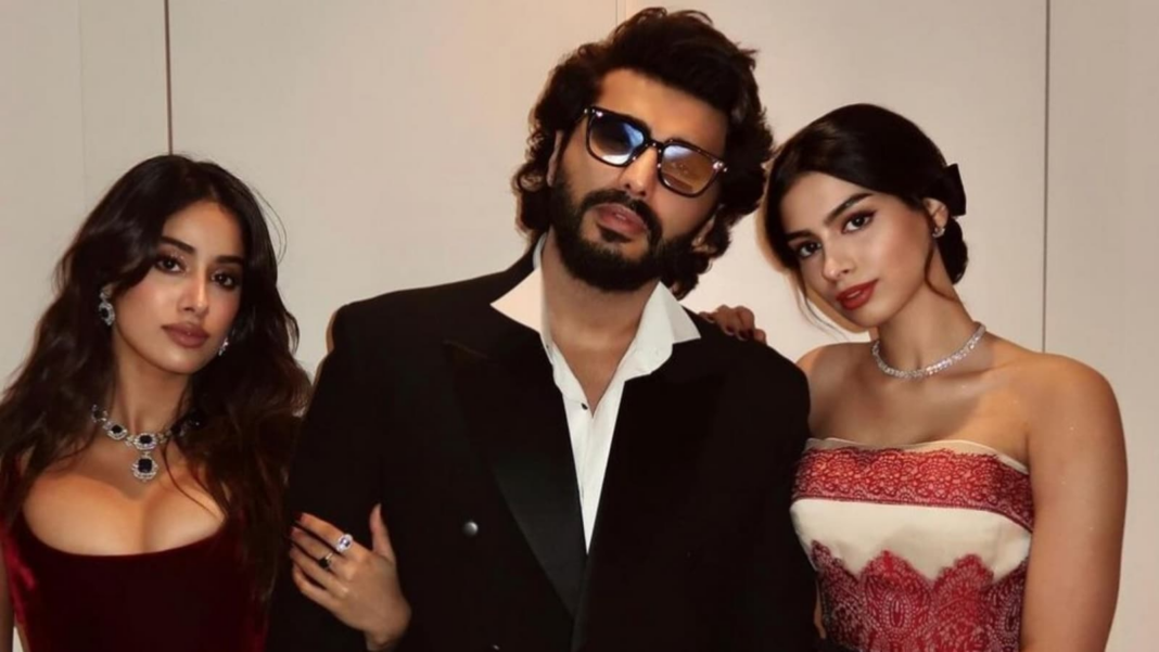 La celebración navideña de Janhvi, Khushi y Arjun Kapoor apodada la 'Kylie, Rob y Kendall lite' de Bollywood; leer
