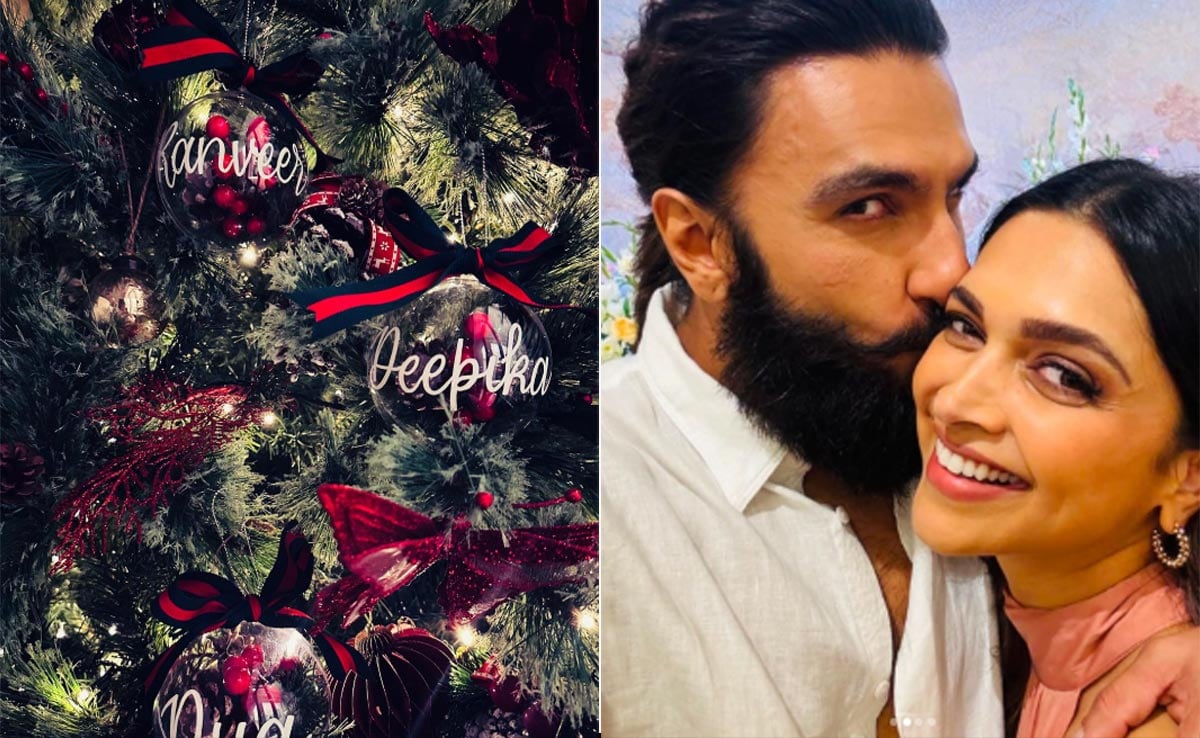 La decoración del árbol de Navidad de Deepika Padukone y Ranveer Singh marca el nombre de su hija Dua. Ver publicación
