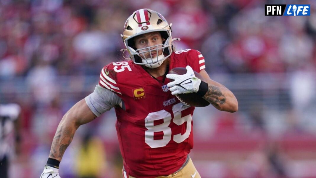 La esposa de George Kittle, Claire, entusiasma a los 49ers TE por superar el récord de Rob Gronkowski en dos temporadas consecutivas
