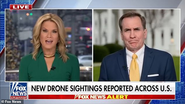 La presentadora de Fox, Martha MacCallum, se sorprendió por lo poco que el Asesor de Comunicaciones de Seguridad Nacional, John Kirby, pudo brindar cuando se le preguntó sobre la creciente crisis de los drones.