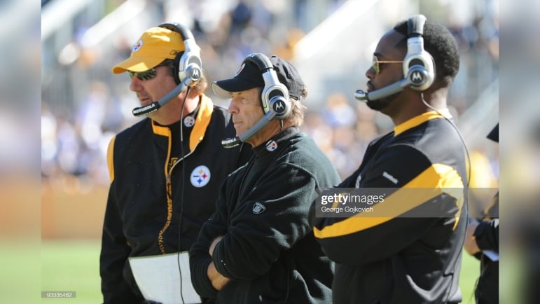 Dick LeBeau Mike Tomlin Steelers