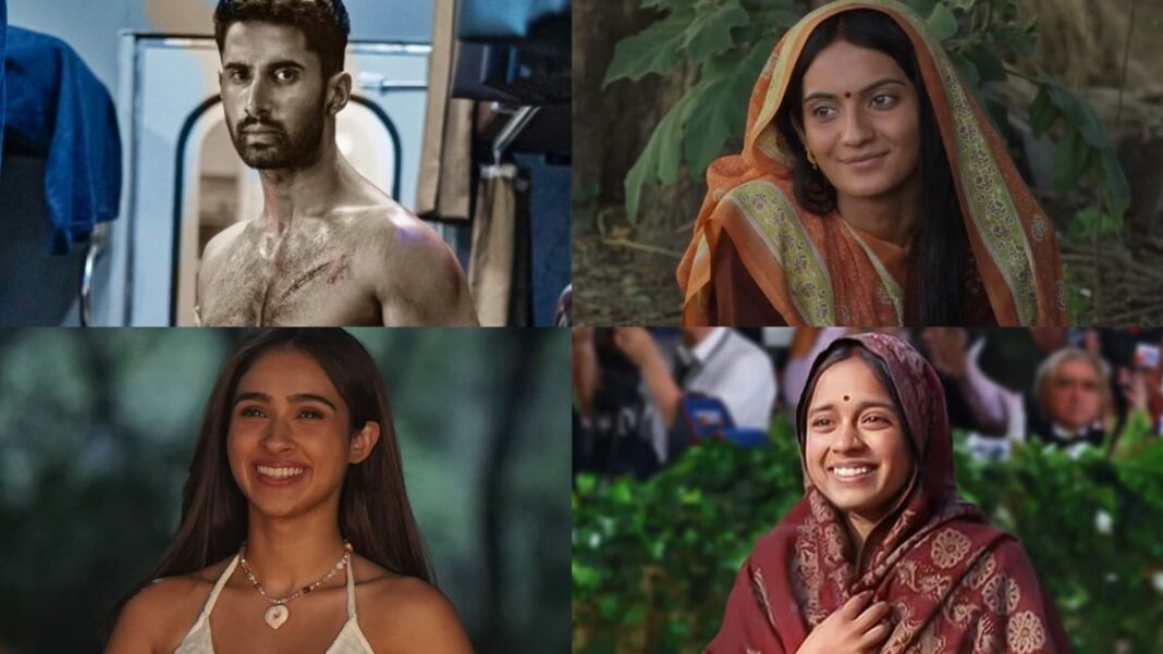 Lakshya y Pashmina Roshan a Laapataa Ladies Pratibha Ranta-Nitanshi Goel: 7 debuts en Bollywood que presenciamos en 2024
