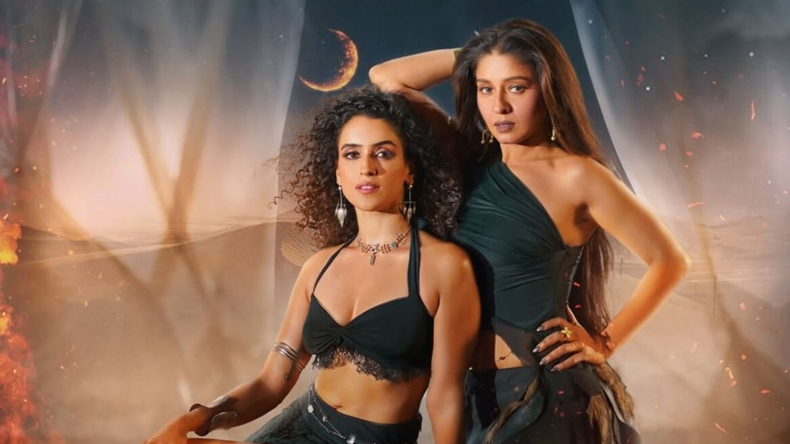 Lanzamiento del video de Aankh: los fanáticos llaman a Sanya Malhotra y Sunidhi Chauhan 'desi' Shakira y Beyonce en una canción sensual y sensual
