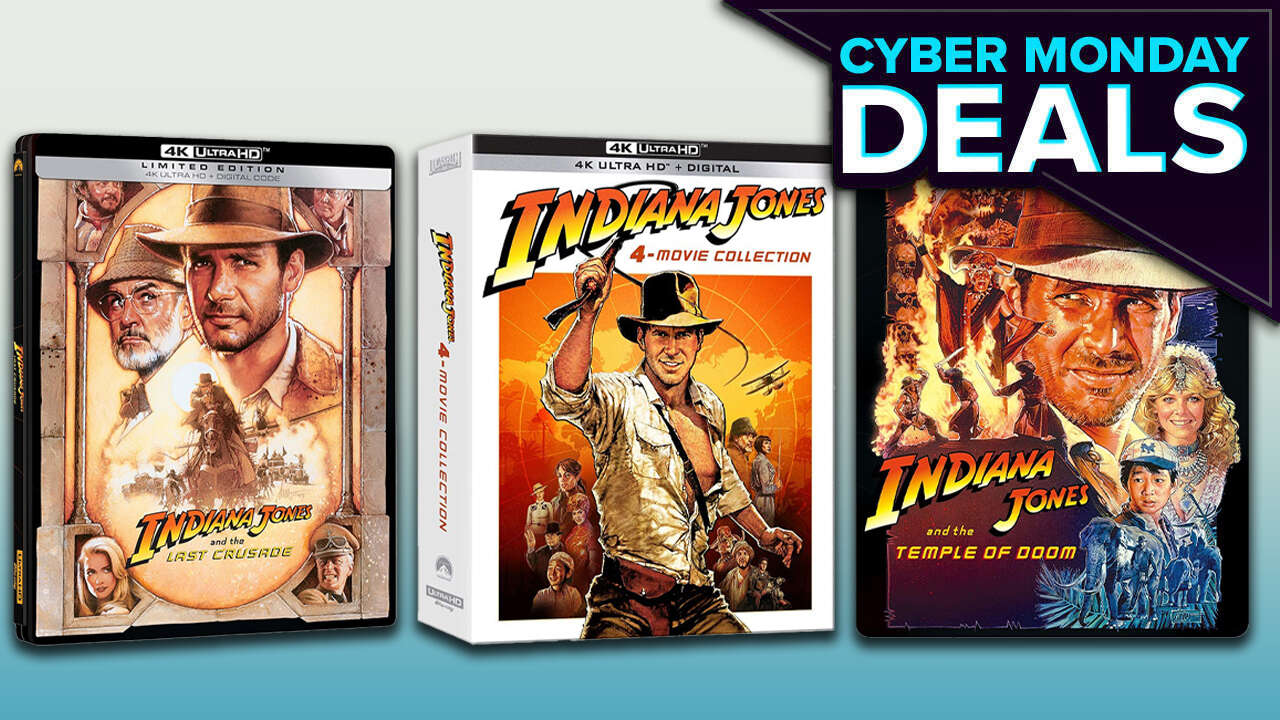 Las ediciones y cajas Steelbook 4K de Indiana Jones obtienen buenos descuentos en el Cyber ​​Monday
