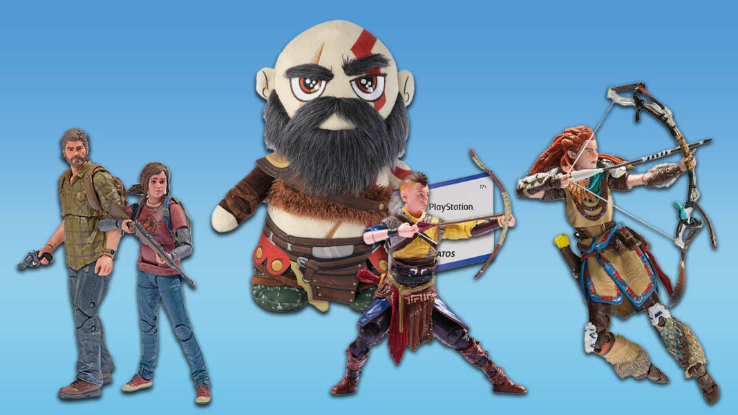 Las figuras de acción y los peluches de PlayStation alcanzan nuevos precios bajos: el peluche de Kratos tiene barba texturizada
