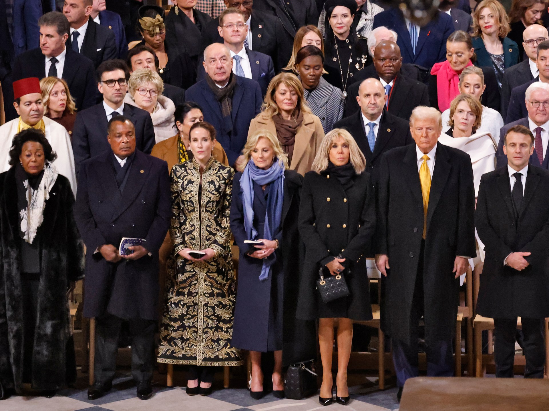 Líderes mundiales se reúnen para reabrir la catedral de Notre-Dame en París
