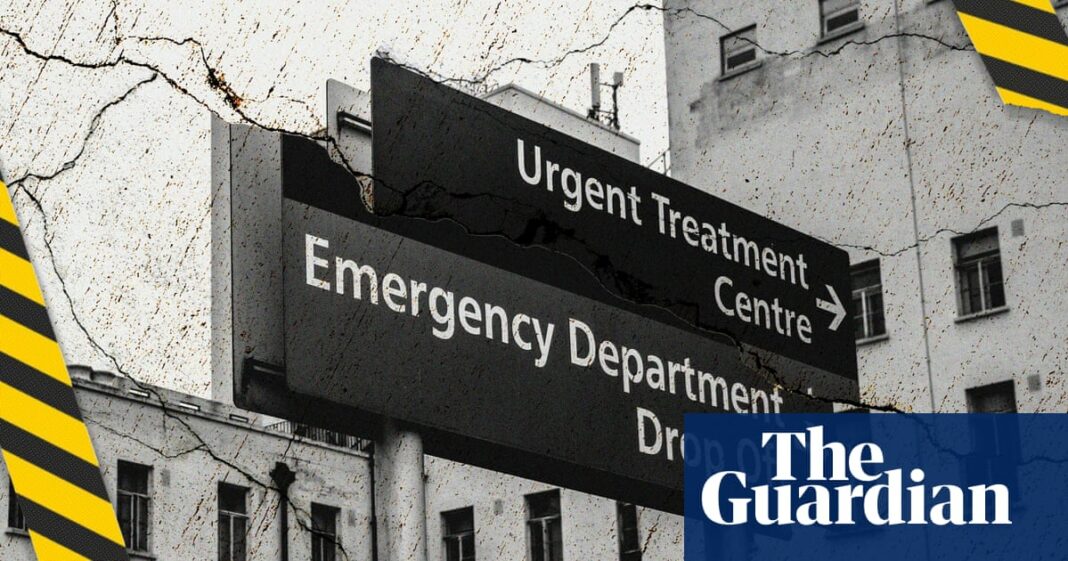 Los deteriorados hospitales de Inglaterra son 