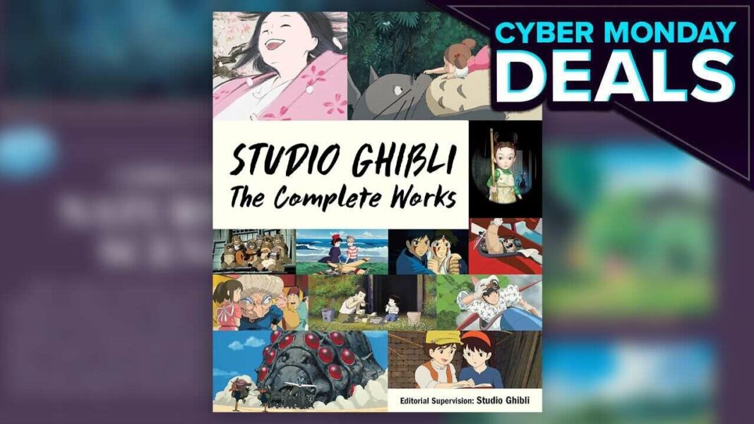 Los fanáticos de Studio Ghibli pueden ahorrar un 50% en este libro imprescindible para el Cyber ​​Monday
