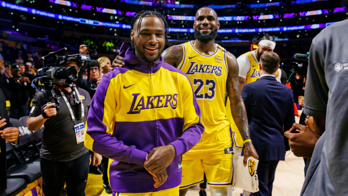 MIRAR: Bronny James de los Lakers logra 30 puntos en el primer partido como visitante de la G League
