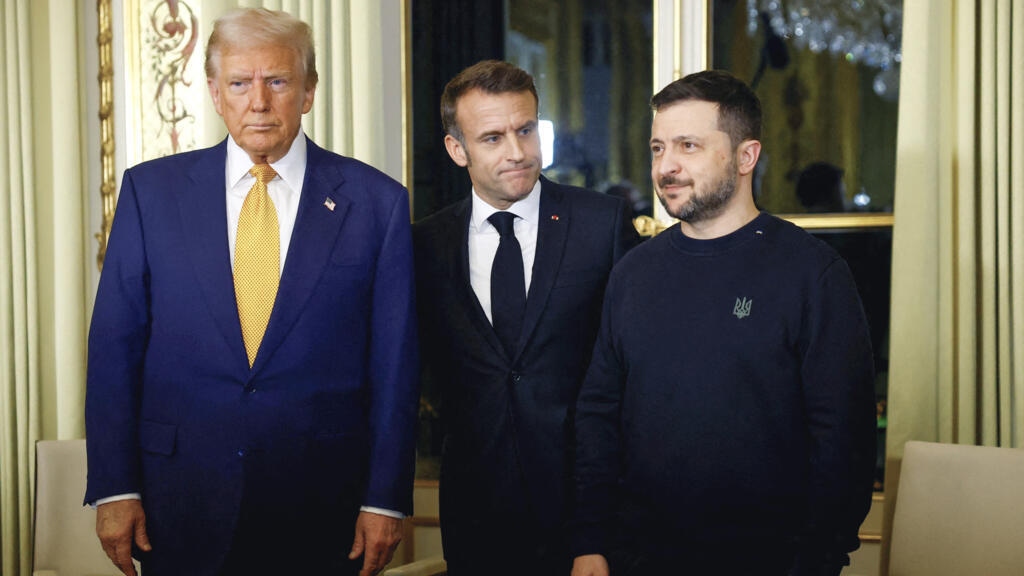 Macron, Trump y Zelensky celebran trilateral al margen de la ceremonia de Notre-Dame
