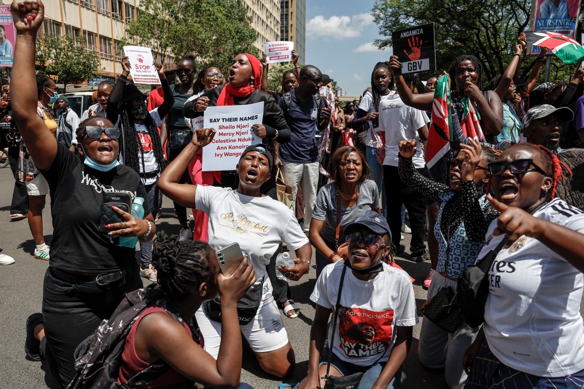 Marcha pacífica contra el feminicidio con gases lacrimógenos de la policía de Kenia – Mundo – The Guardian Nigeria News – Nigeria and World News
