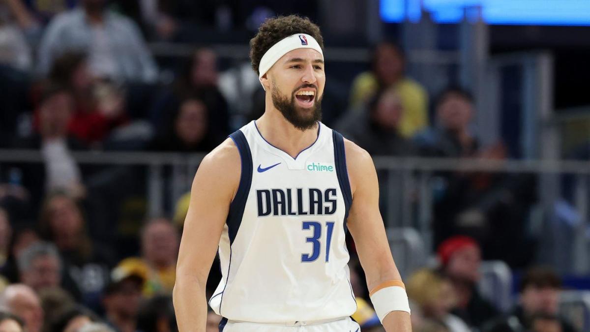 Mavericks y Warriors se combinan para lograr un récord de la NBA con 48 triples mientras Klay Thompson se enfrenta a su ex equipo
