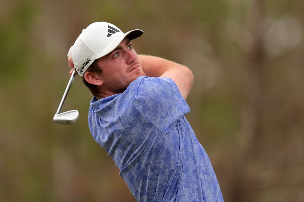 Nick Dunlap is the PGA Tour rookie of the year after a season in which he became the first player to win as both an amateur and a professional.