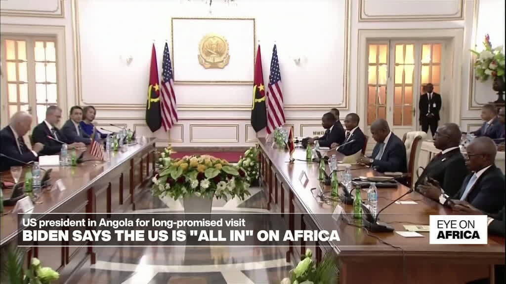 Presidente de Estados Unidos en Angola para visita largamente prometida
