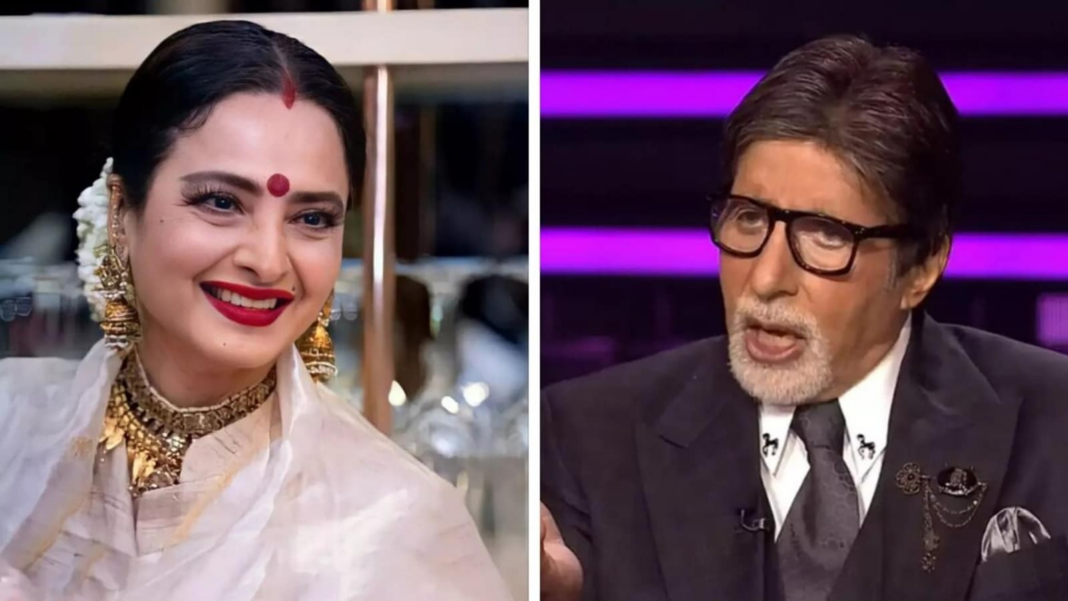 Rekha reacciona cuando Kapil Sharma imita a Amitabh Bachchan de KBC y dice que mira regularmente: 'Ek ek dialog yaad hai'
