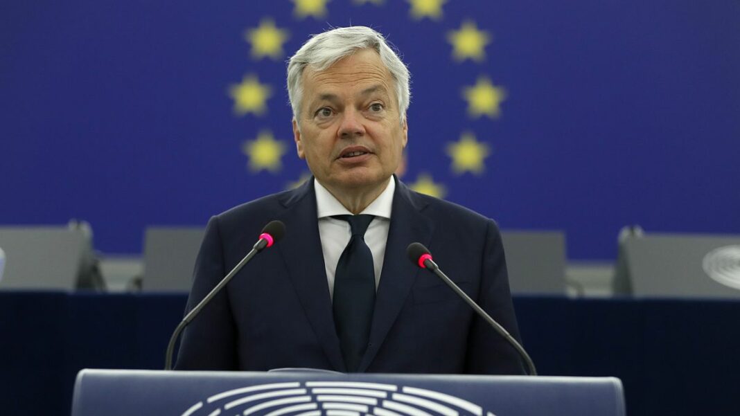 Reynders: los fondos sospechosos, supuestamente de 1 millón de euros, procedían de 