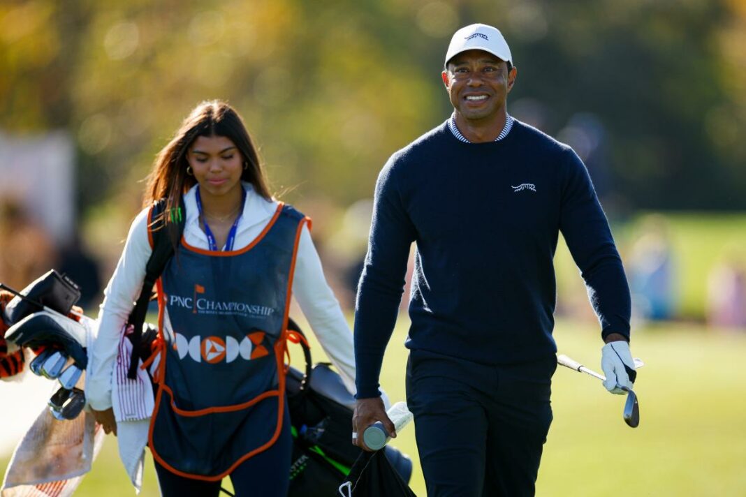 Sam, la hija de Tiger Woods, vuelve a formar parte del equipo Woods en el Campeonato PNC
