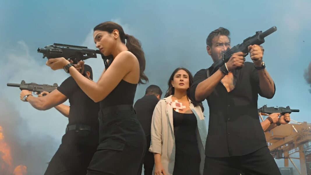 Singham nuevamente en OTT: Ajay Devgn, Kareena Kapoor y Deepika Padukone no logran impresionar; Los trolls lo comparan con 'maggie dosa'
