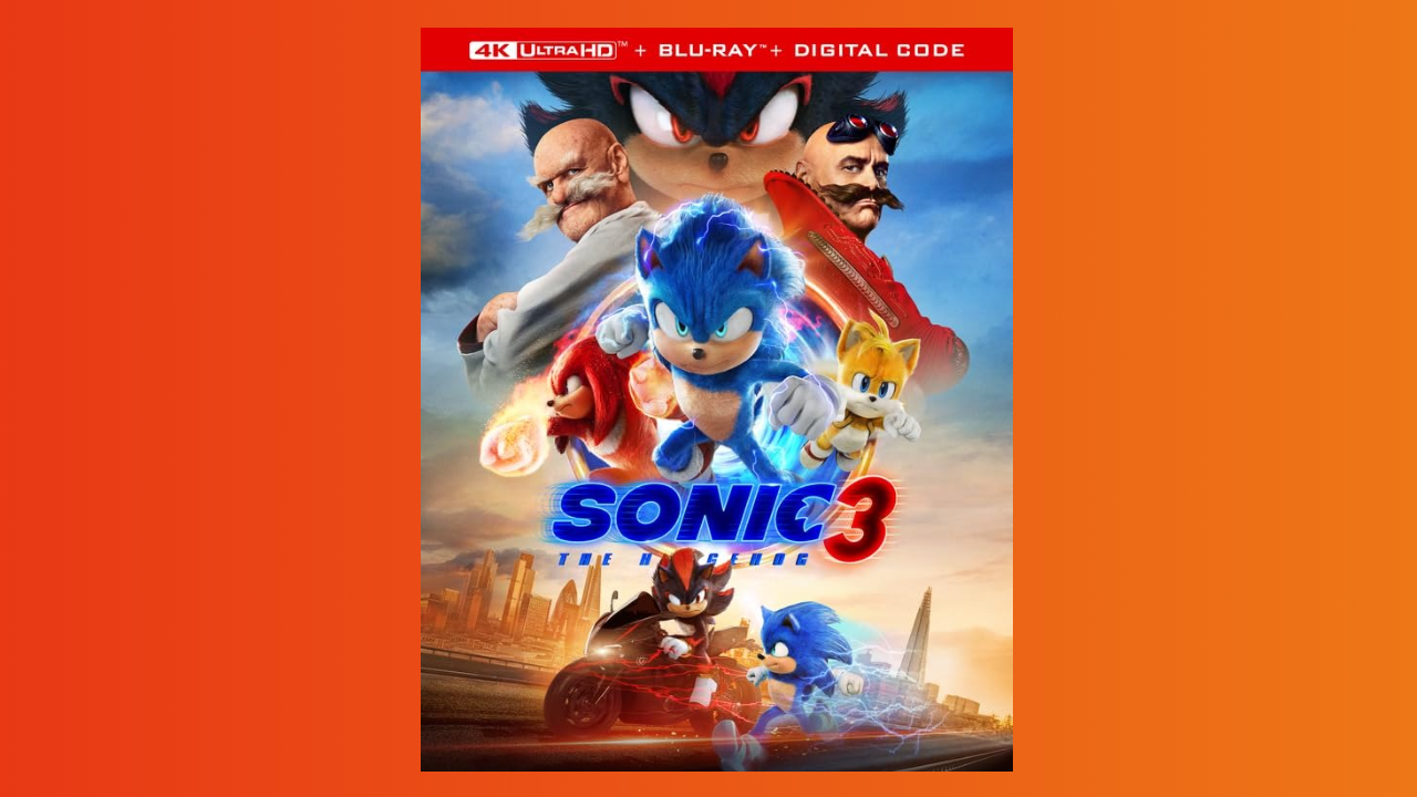 Sonic The Hedgehog 3 4K Blu-Ray Steelbook está disponible para pedidos por adelantado en Amazon
