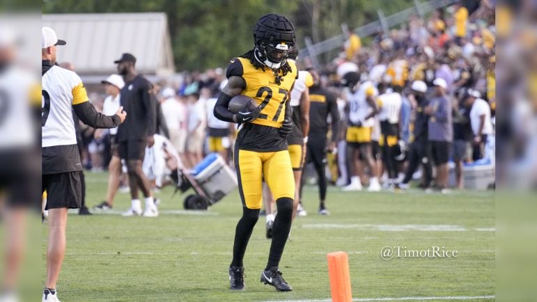 Cory Trice Jr. Friday Night Lights Steelers training camp