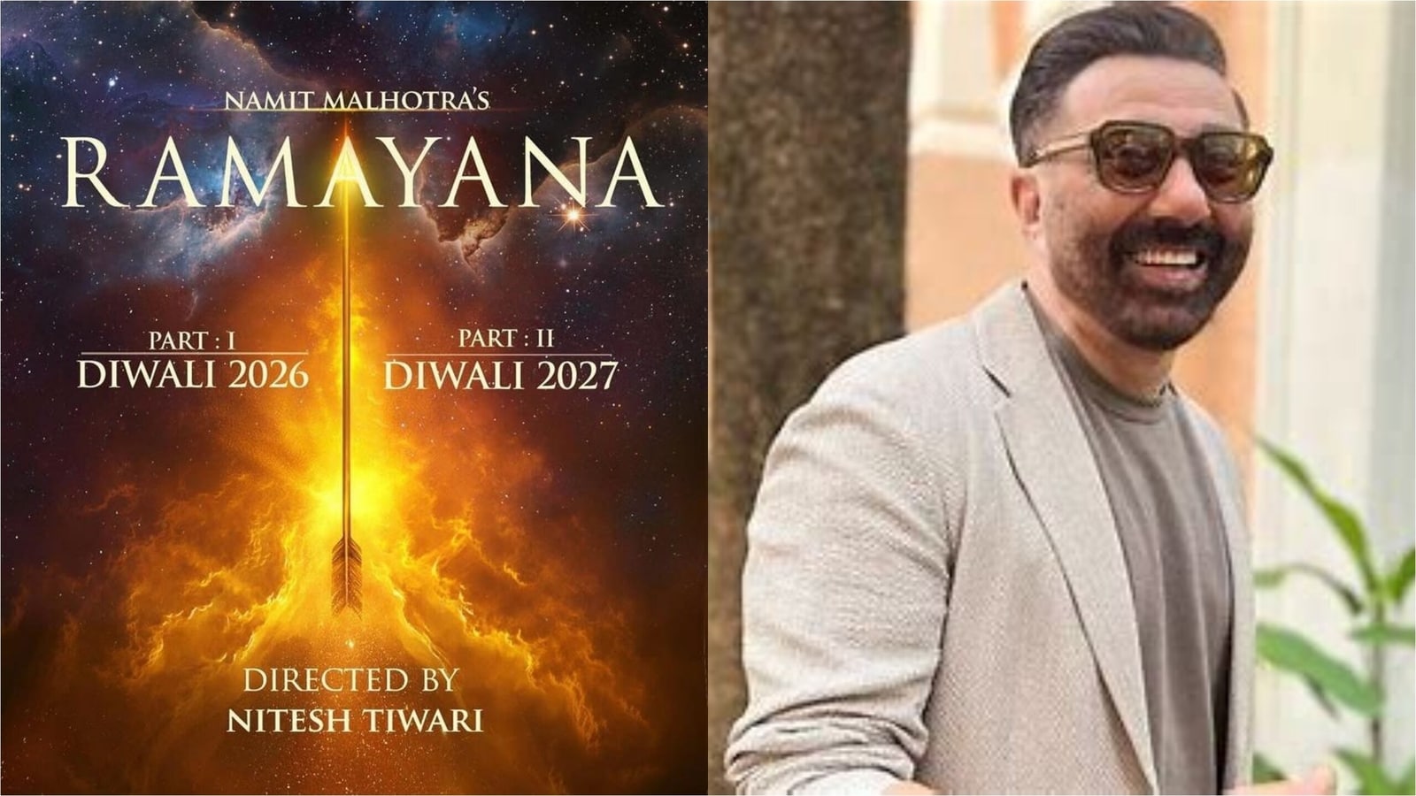 Sunny Deol confirma ser parte del Ramayana de Nitesh Tiwari y dice que "están tratando de hacerlo como Avatar"
