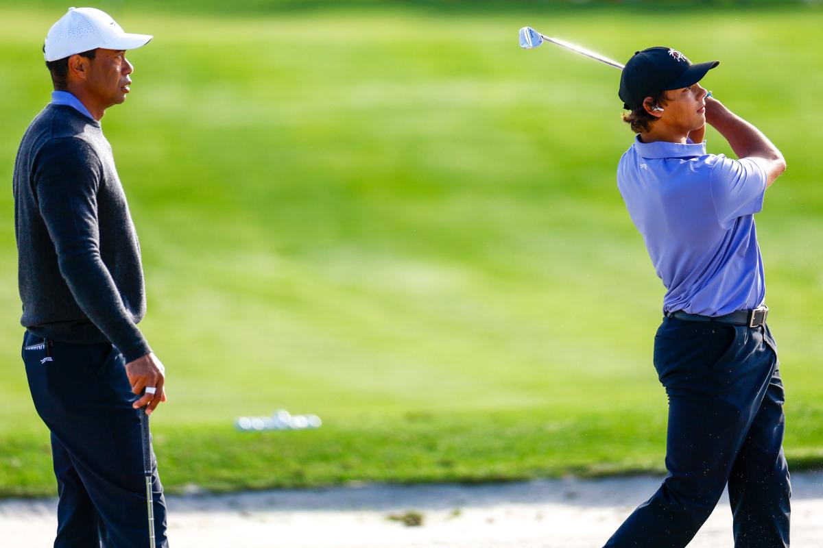 Tiger Woods recorre 18 hoyos y parece listo para competir con su hijo Charlie en el Campeonato PNC | D'angelo
