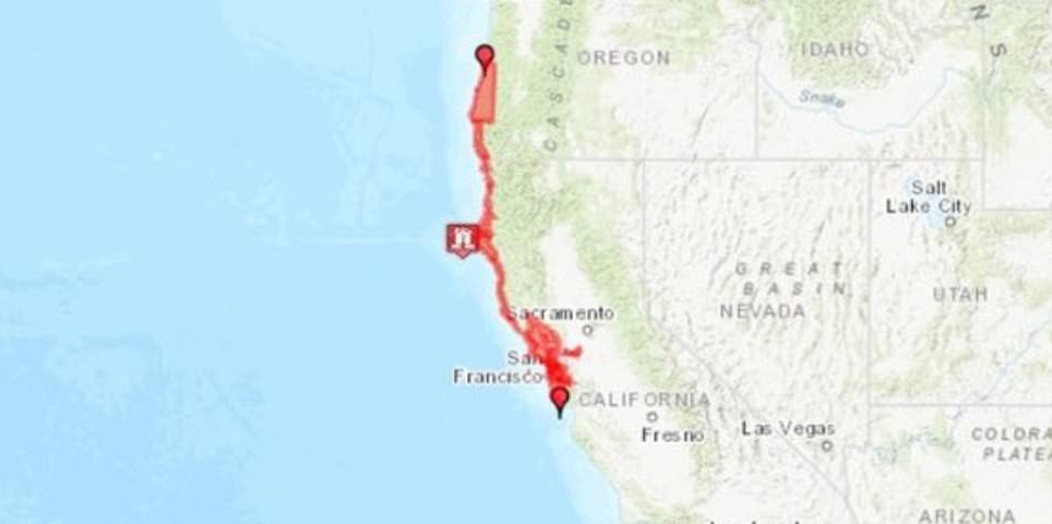 Un enorme terremoto de magnitud 7,0 en California genera alerta de tsunami en el área de la Bahía de San Francisco: actualizaciones en vivo
